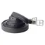 Kent And Masters Leather Covered Stirrup Leathers Black
